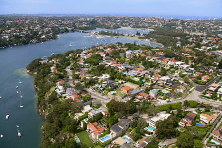 Aerial Image of BAY STREET, MOSMAN