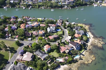 Aerial Image of HUNTLEYS POINT ROAD