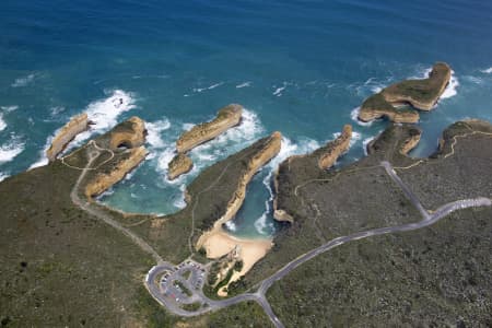 Aerial Image of LOCH ARD GORGE