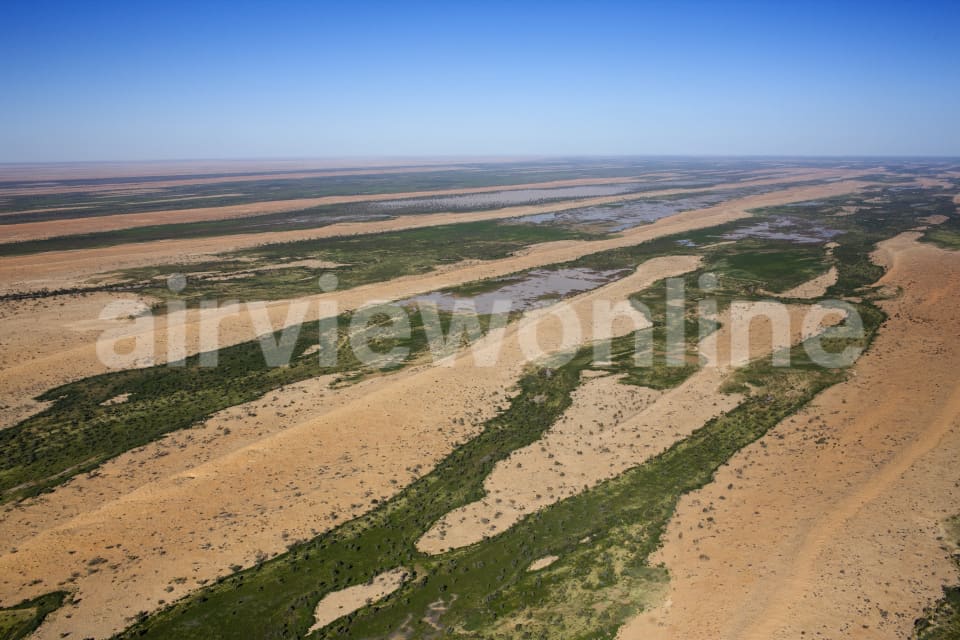 Aerial Image of Simpson Desert