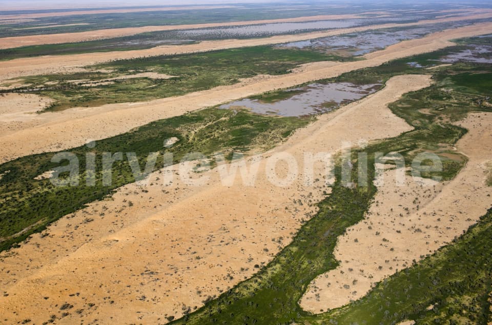 Aerial Image of Simpson Desert