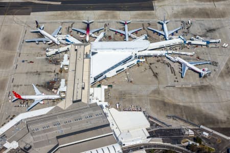 Aerial Image of SYDNEY AIRPORT