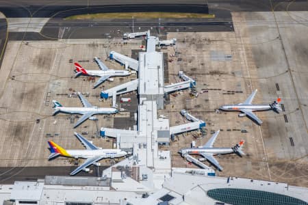 Aerial Image of SYDNEY AIRPORT
