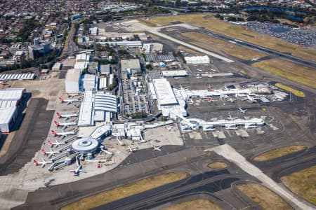 Aerial Image of SYDNEY AIRPORT