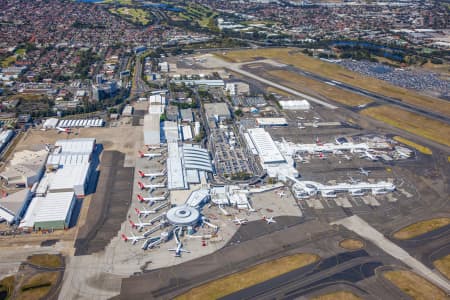 Aerial Image of SYDNEY AIRPORT