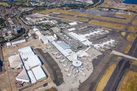 Aerial Image of SYDNEY AIRPORT