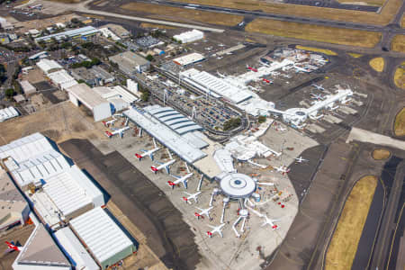 Aerial Image of SYDNEY AIRPORT