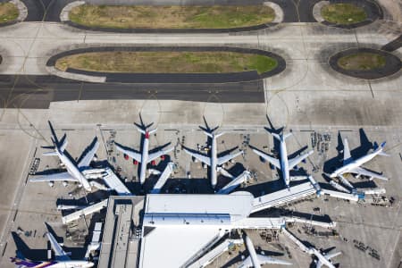 Aerial Image of SYDNEY AIRPORT