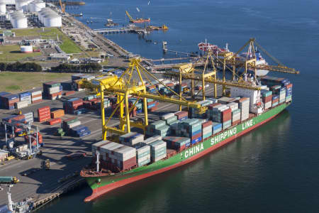 Aerial Image of PORT BOTANY