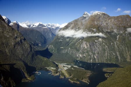 Aerial Image of MILFORD SOUND