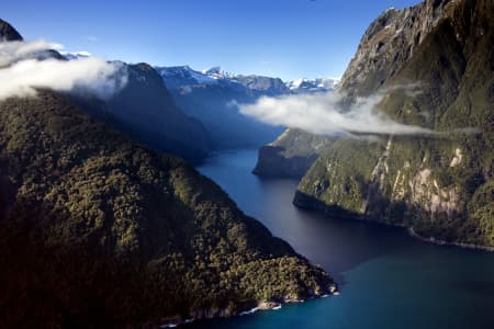 Aerial Image of MILFORD SOUND