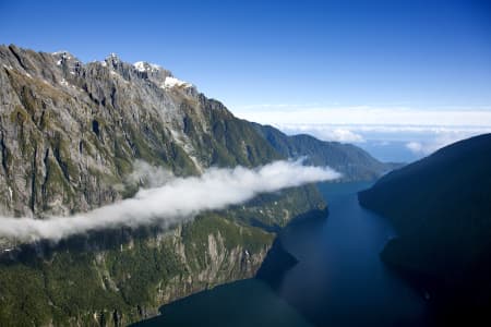 Aerial Image of MILFORD SOUND