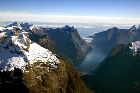 Aerial Image of MILFORD SOUND