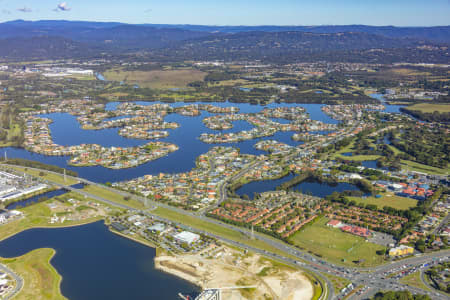 Aerial Image of CLEAR ISLAND WATERS
