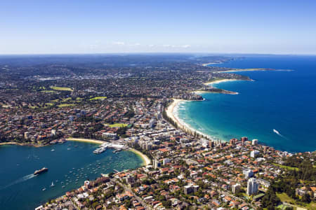 Aerial Image of MANLY