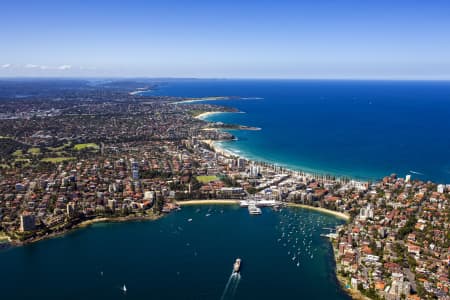 Aerial Image of MANLY