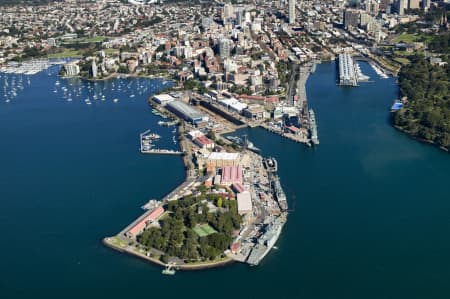 Aerial Image of GARDEN ISLAND