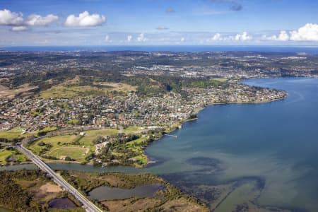 Aerial Image of WARNERS BAY