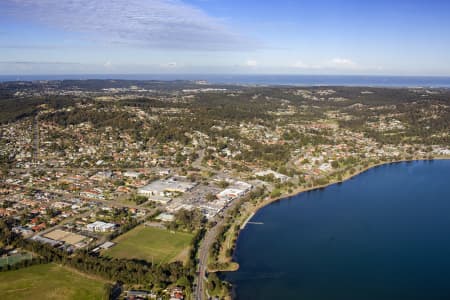 Aerial Image of WARNERS BAY