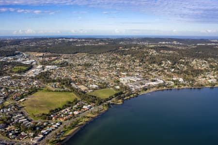 Aerial Image of WARNERS BAY