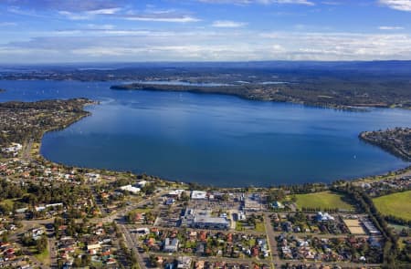 Aerial Image of WARNERS BAY