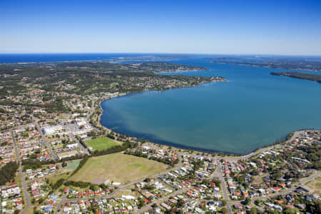 Aerial Image of WARNERS BAY