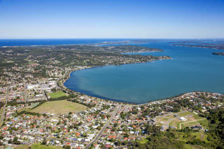 Aerial Image of WARNERS BAY