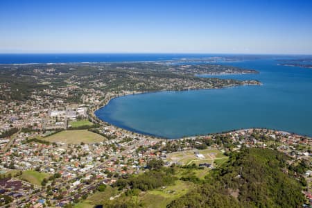 Aerial Image of WARNERS BAY