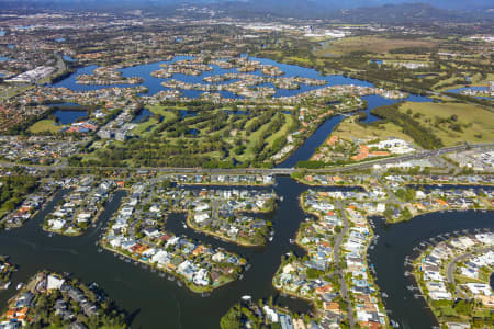 Aerial Image of BROADBEACH WATERS