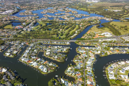 Aerial Image of BROADBEACH WATERS
