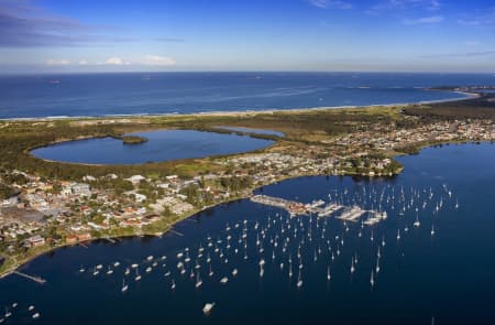 Aerial Image of BELMONT