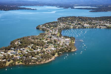 Aerial Image of WANGI WANGI