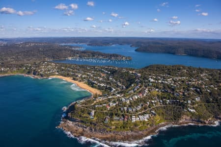 Aerial Image of WHALE BEACH