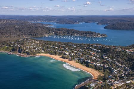 Aerial Image of WHALE BEACH