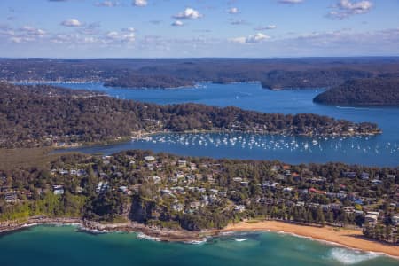 Aerial Image of WHALE BEACH