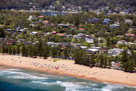 Aerial Image of WHALE BEACH