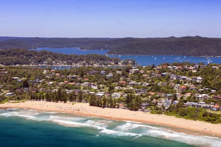 Aerial Image of WHALE BEACH