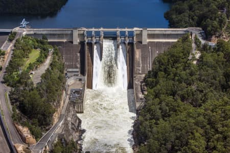 Aerial Image of WARRAGAMBA DAM