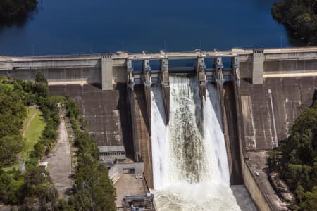 Aerial Image of WARRAGAMBA DAM