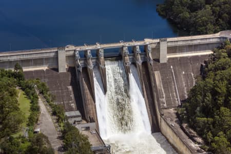 Aerial Image of WARRAGAMBA DAM
