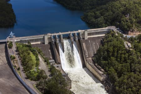 Aerial Image of WARRAGAMBA DAM