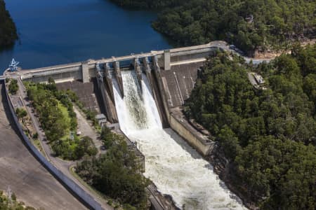 Aerial Image of WARRAGAMBA DAM