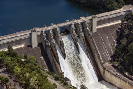 Aerial Image of WARRAGAMBA DAM