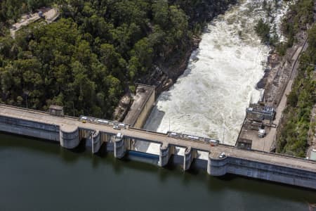 Aerial Image of WARRAGAMBA DAM