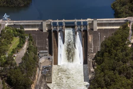 Aerial Image of WARRAGAMBA DAM