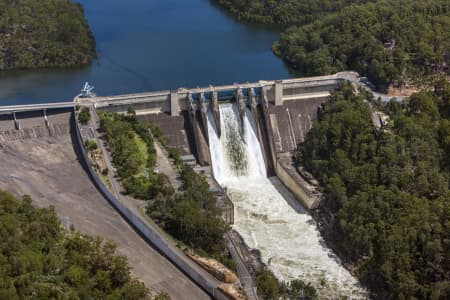 Aerial Image of WARRAGAMBA DAM