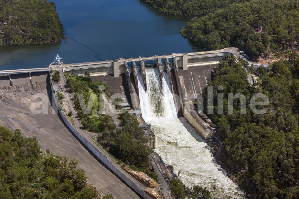 Aerial Image of Warragamba Dam