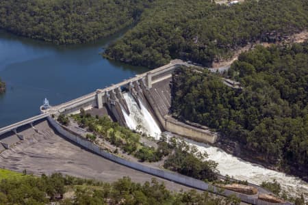 Aerial Image of WARRAGAMBA DAM