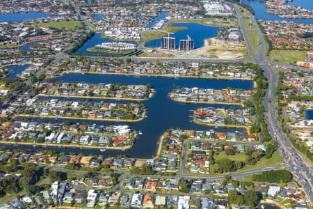 Aerial Image of BROADBEACH WATERS