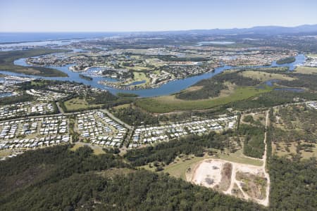 Aerial Image of COOMERA WATERS AERIAL PHOTO